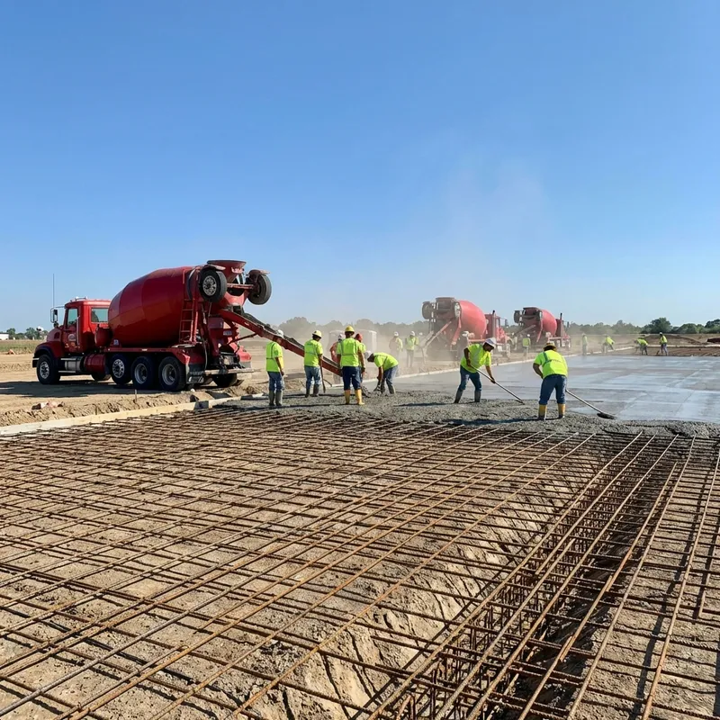 Commercial Concrete Parking Lot in Washington DC
