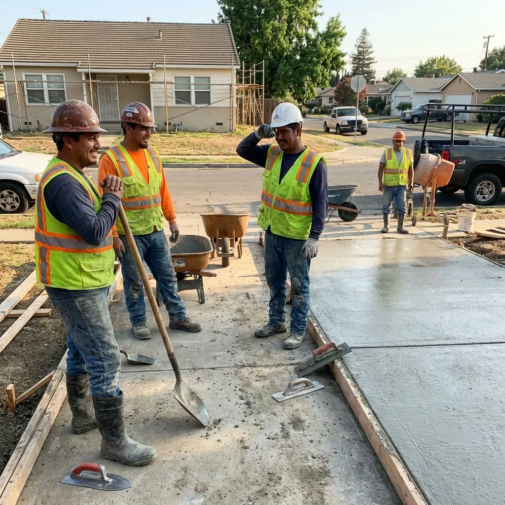 Concrete contractor team serving Washington DC metro area